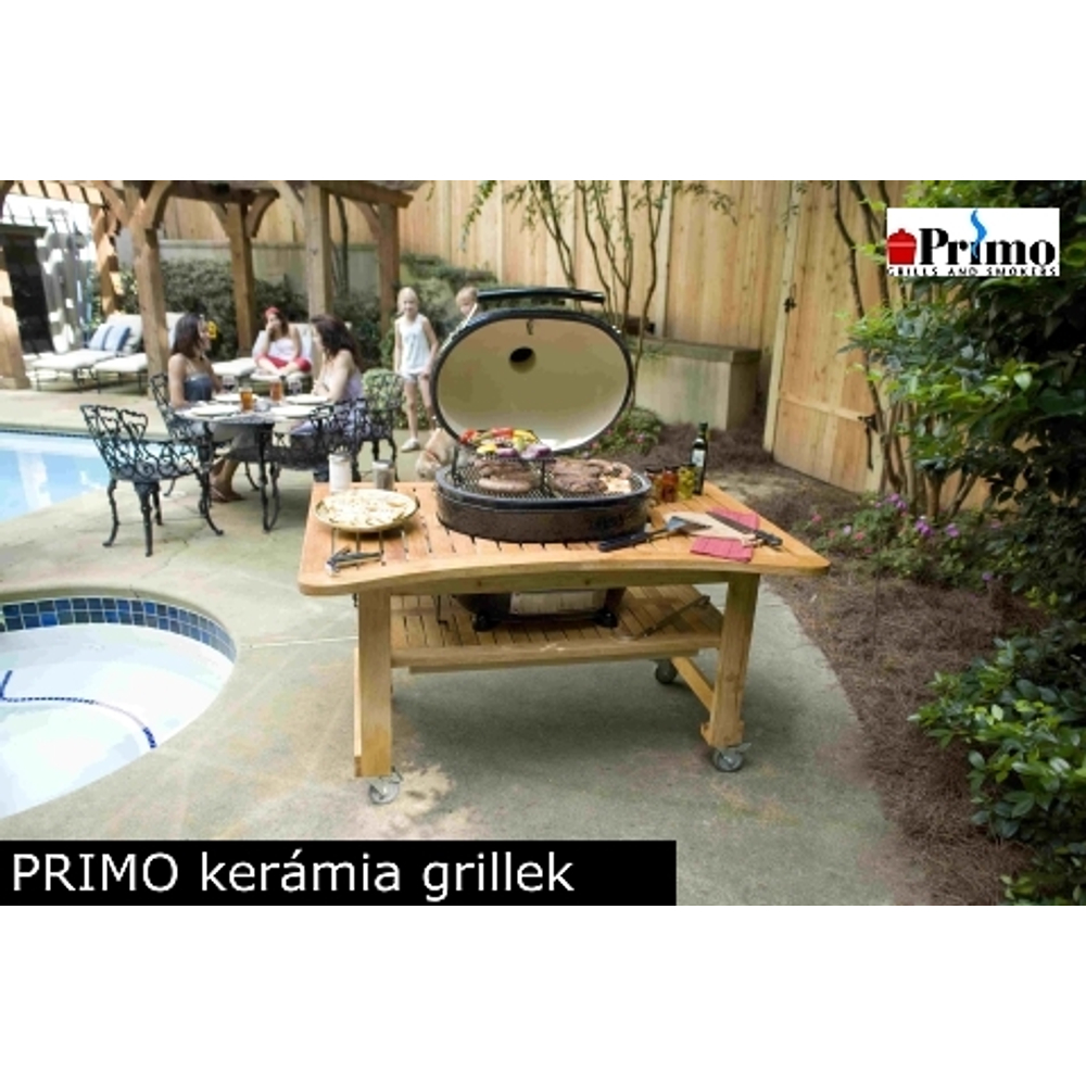 Primo Teakfa Asztal OVAL 400 XL Primo Oval 400 XL