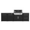 Kép 9/15 - Weber BBQ kitchen 331, 3 modulos, Genesis oldalégős grillekhez