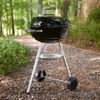 Kép 2/5 - Weber Compact Kettle 47 cm faszenes grill, fekete