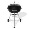 Kép 1/5 - Weber Compact Kettle 57 cm faszenes grill, fekete