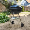 Kép 2/5 - Weber Compact Kettle 57 cm faszenes grill, fekete