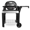 Kép 1/12 - Weber Pulse 2000 elektromos grill, kocsival, fekete