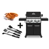 Kép 1/2 - Broil King kerti gázgrill - Crown 490 - Csomagajánlat