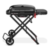Kép 1/3 - Weber Traveler hordozható gázgrill, stealth edition