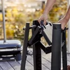 Kép 17/22 - Weber Lumin elektromos grill állvánnyal, fekete