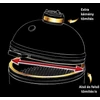 Kép 2/3 - Prémium tömítő filc Primo Oval 400 XL kerámia grillekhez