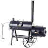 Kép 1/3 - Joe' Barbeque Smoker 16" Reverse Flow Smoker, 6,35 mm falvastagság