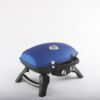 Kép 1/11 - Napoleon TravelQ™ TQ285 hordozható gázgrill, lábakkal, kék fedővel