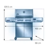 Kép 2/12 - Napoleon Prestige 500 gázgrill, PHANTOM, Connected