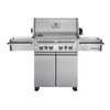 Kép 1/9 - Napoleon Prestige PRO 500 RSIB gázgrill, nemesacél, infra hátsó és oldalégő