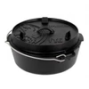 Kép 1/2 - Petromax Dutch Oven, 5,5 liter, 33 cm, lapos fenékkel