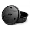 Kép 2/2 - Petromax Dutch Oven, 5,5 liter, 33 cm, lapos fenékkel