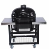 Kép 1/3 - Primo Oval 400 XL kerámia grillsütő, Jack Daniel's Edition, munkaasztallal