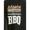 Kép 4/4 - Grilltársaság "Smoke on the Water" egyedi póló, XXL-es méret