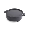 Kép 1/4 - Weber Dutch Oven öntöttvas edény, 2 in 1, serpenyőként is használható a teteje