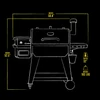 Kép 6/7 - Pit Boss PRO 850 Wifi, pellet grillsütő