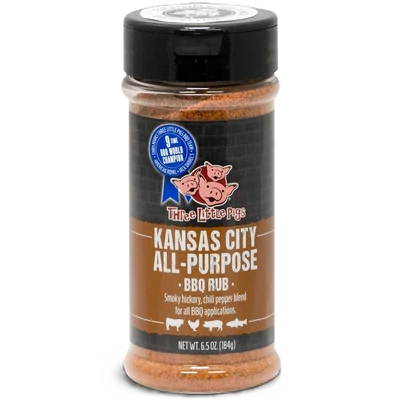 Three Little Pigs All Purpose BBQ Rub, 184 g