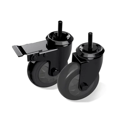 Big Green Egg fékezhető görgő szett, 2 db