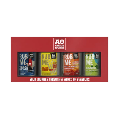 Angus & Oink United Tastes of America ajándék doboz