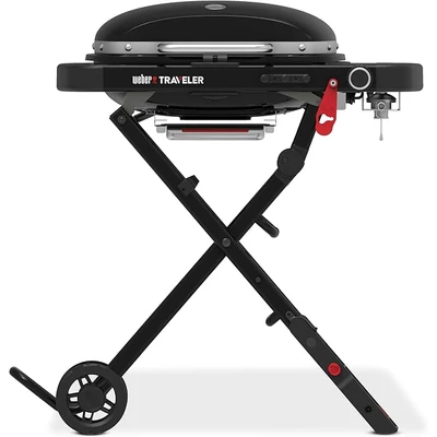 Weber Traveler Compact WW hordozható gázgrill, fekete