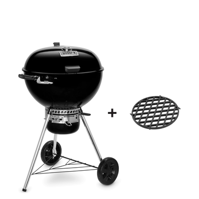 Weber Master-Touch GBS Premium E-5775 gömbgrill, Ø 57 cm, GBS sütőráccsal együtt, fekete