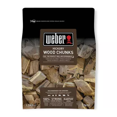 Weber füstölőfa csonk, hickory, 1,5 kg