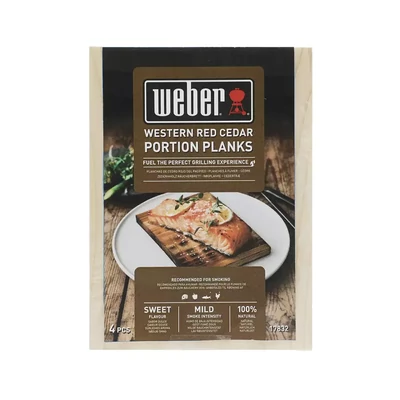Weber vörös cédrus falap, 4 db