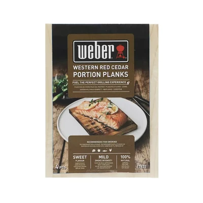 Weber vörös cédrus falap, 4 db