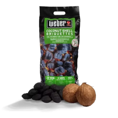 Weber kókusz brikett, 4 kg