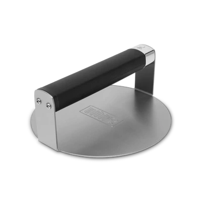 Weber hamburger húsprés, rozsdamentes acél