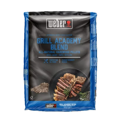 Weber természetes keményfa pellet, Grill Academy keverék, 8 kg