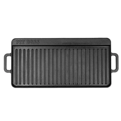 Pit Boss öntöttvas lap, 25,4 x 50,8 cm