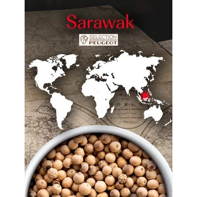 Peugeot Sarawak, fehér bors, 80 g, Malájzia
