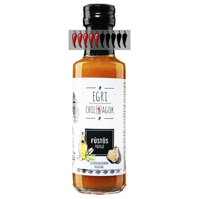 Egri Chiliagok Füstös 1552 szarvasgomba olajjal, chili szósz, 100 ml