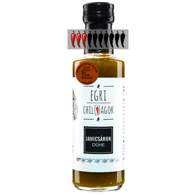 Egri Chiliagok Janicsárok Dühe, tequila-lime chili szósz, bronzérmes, 100 ml