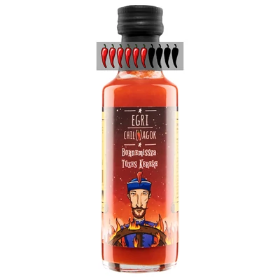 Egri Chiliagok Bornemissza Tüzes Kereke chili szósz, 100 ml