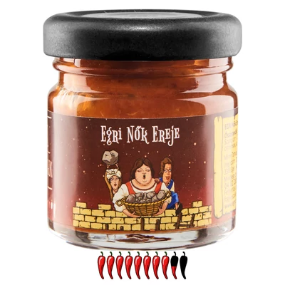 Egri Chiliagok Egri Nők Ereje - ananászos-kakaós csoki moruga scorpion chili szósz, 35 ml