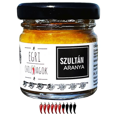 Egri Chiliagok Szultán Aranya chili szósz, 35 ml