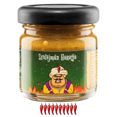 Egri Chiliagok Szulejmán Haragja  reaper-moruga-ghost chili szósz, 35 ml