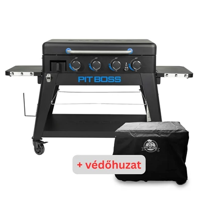 Pit Boss Ultimate Plancha 4 égős gázgrill + védőhuzat