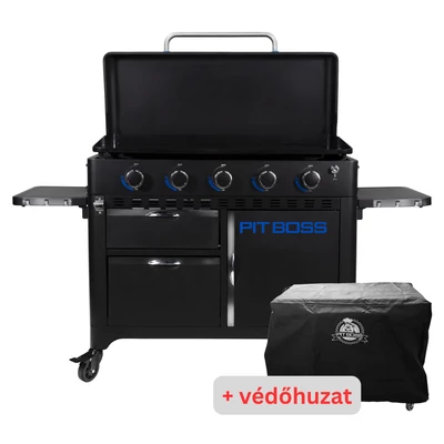 Pit Boss Ultimate Plancha 5 égős gázgrill + védőhuzat