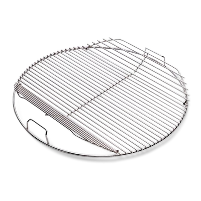 Weber rozsdamentes acél grillrács, 57 cm-es faszenes grillekhez, felhajtható oldalakkal