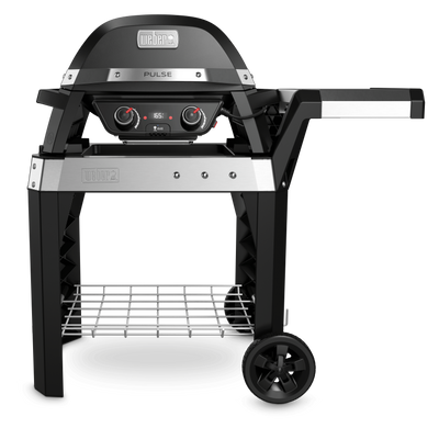 Weber Pulse 2000 elektromos grill, kocsival, fekete
