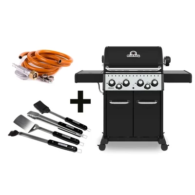 Broil King kerti gázgrill - Crown 490 - Csomagajánlat