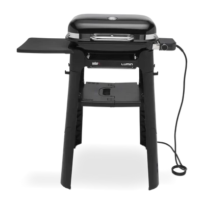 Weber Lumin Compact elektromos grillsütő, állvánnyal, fekete