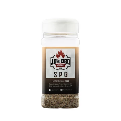 JD's BBQ SPG rub szóródobozban, 300 g