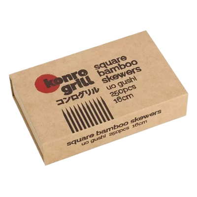 Konro bambusz nyársak, 16 cm, 250 db