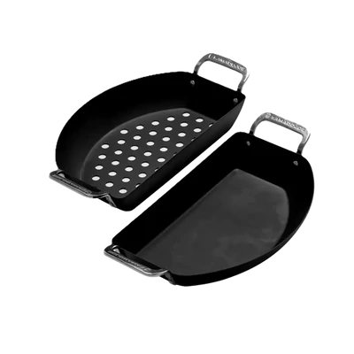 Kamado Joe szénacél félholdas serpenyő készlet