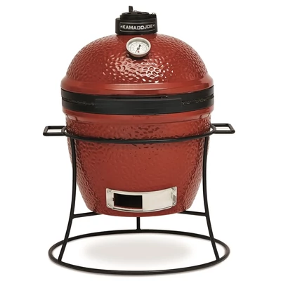 Kamado Joe Junior kerámia grillsütő, öntöttvas állvánnyal, Ø 34 cm