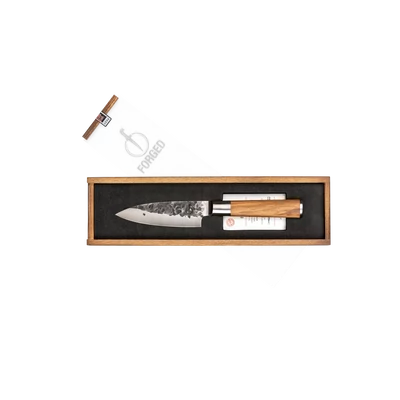 Forged Olive széles pengéjű  kis kés, 11 cm